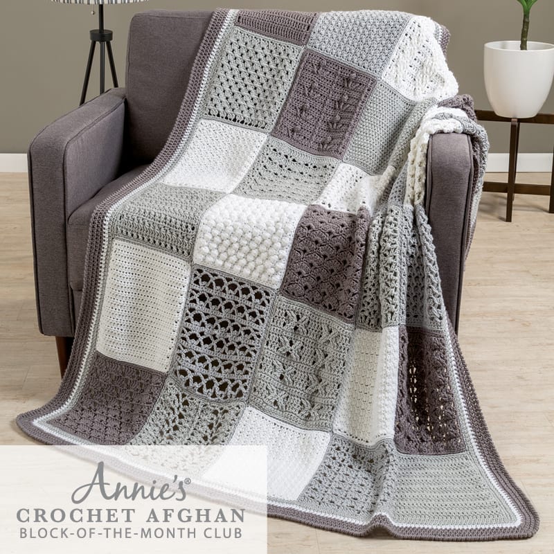 Annie’s Crochet Afghan Block-of-the-Month Club