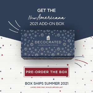 Decocrated New Americana 2021 Add-On Box: Available for Pre-Order Now