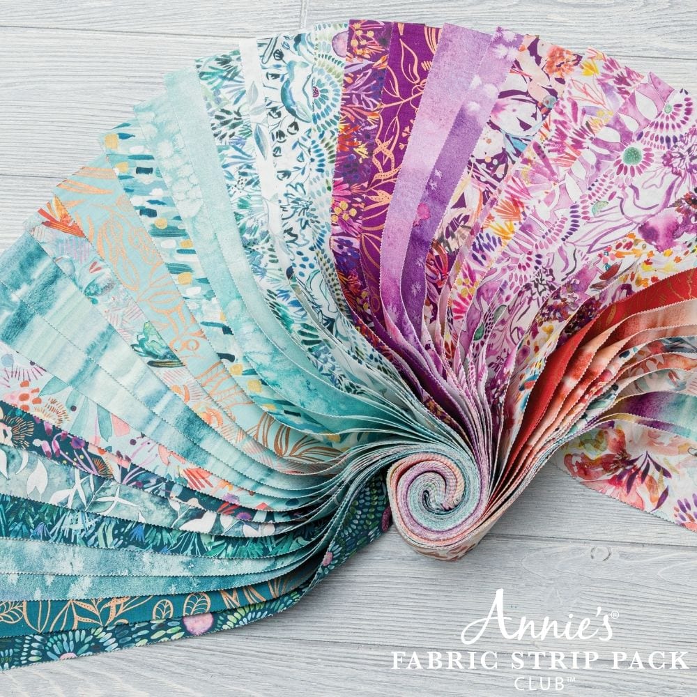 Annie’s Fabric Strip Pack Club
