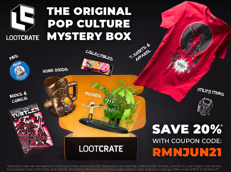 Loot Crate Coupon Code: 20% OFF