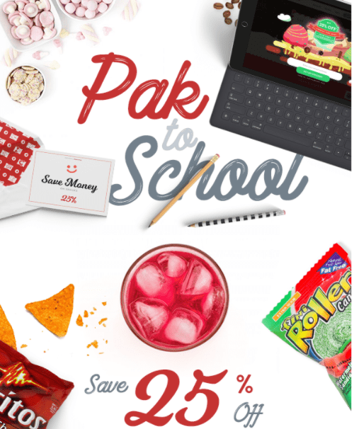 MunchPak Pak-to-School Sale: 25% OFF