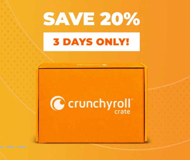 Loot Crate Crunchyroll Crate Sale: 20% OFF