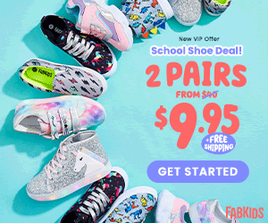 FabKids Back-to-School Savings: 2 Pairs For $9.95