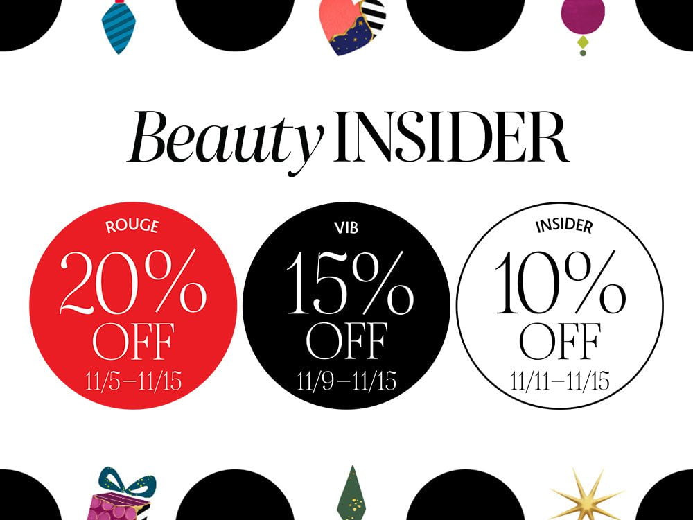 Sephora Holiday Savings Event: Save up to 30% OFF