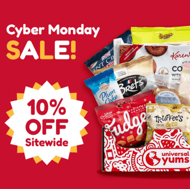 Universal Yums Cyber Monday Sale 2021: Save 10% OFF Everything