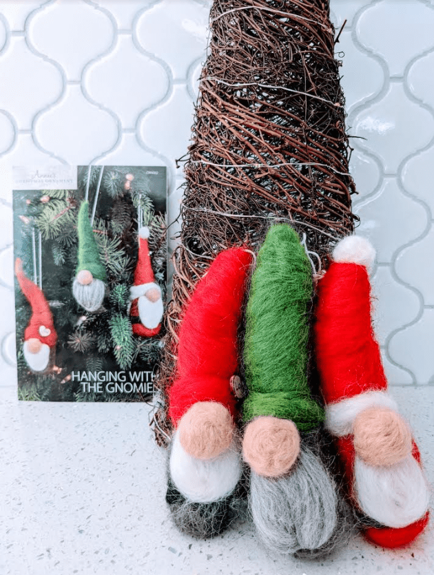 Annie’s Christmas Ornament Kit Club: Hanging with the Gnomies Review + Save 50% OFF