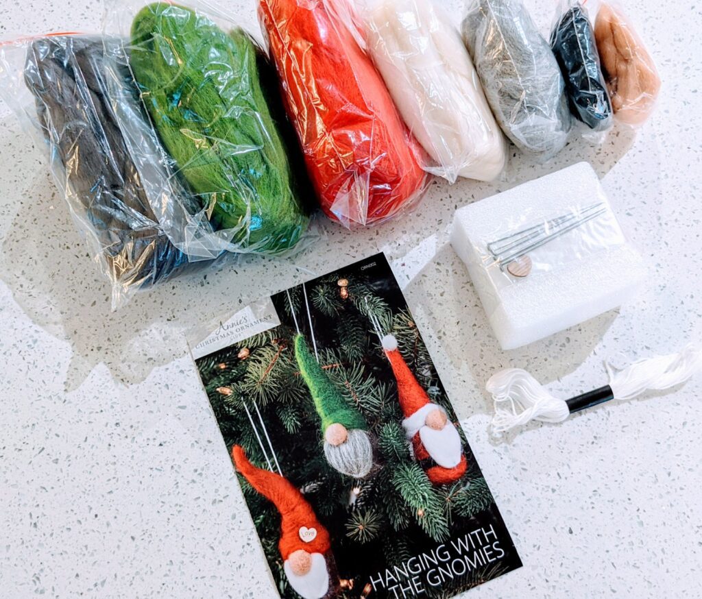 Annie’s Christmas Ornament Kit Club: Hanging with the Gnomies Review
