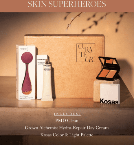 CURATEUR Winter Welcome Boxes 2021 FULL Spoilers - Skin Superheroes