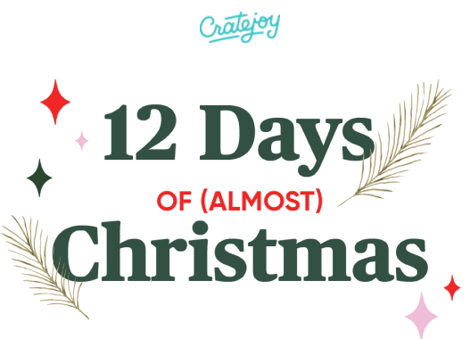 Cratejoy’s 12 Days of (Almost) Christmas Sale: Save $20 OFF orders of $100+