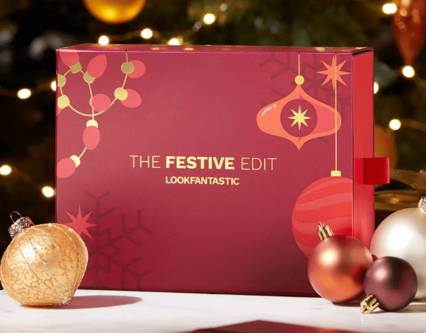 LOOKFANTASTIC Festive Edit Limited Edition Beauty Box 2021 FULL Spoilers + Coupons