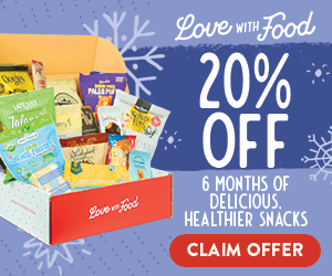 Love with Food Holiday Sale: Save 20% OFF a 6-Month Deluxe or Gluten-Friendly Subscription