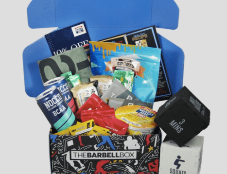 Best Subscription Boxes for Christmas Gifts - Barbell Box for the workout buff