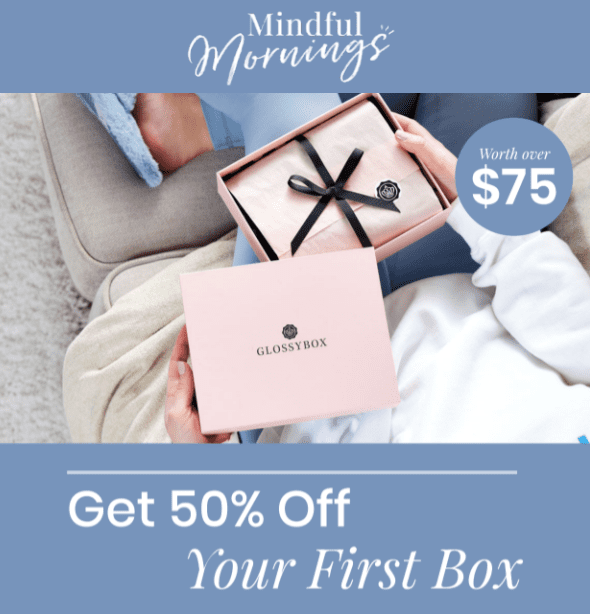 GLOSSYBOX Beauty Box Sale: Save 50% OFF
