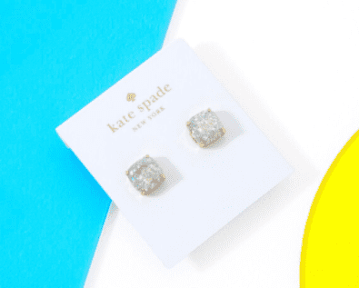Kate Spade Glitter Studs – Opal Glitter FabFitFun Spring 2022 Spoilers