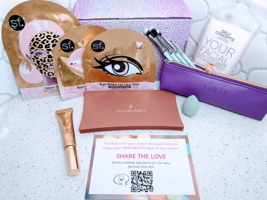 Tribe Beauty Box December 2021 Box Review + Save 10% OFF