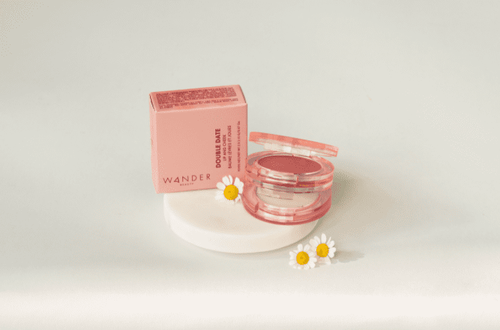 Curateur Spring 2022 Spoilers Wander Beauty Double Date Lip and Cheek in Honeymoon Swipe