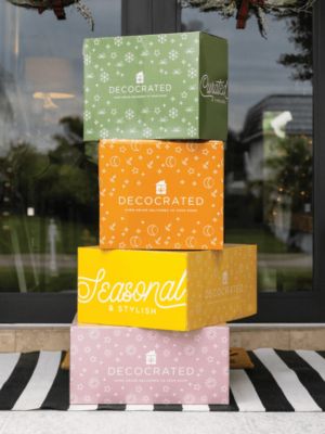 Decocrated Home Decor Seasonal Subscription Box
