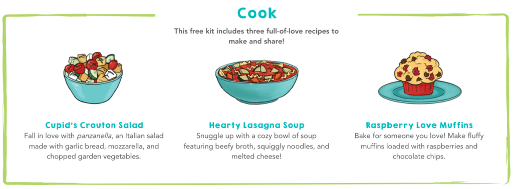 Raddish Kids Gift a FREE Raddish Kit Menu