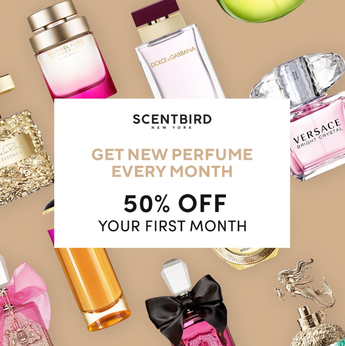 Scentbird monthly perfume and cologne subscription box Canada
