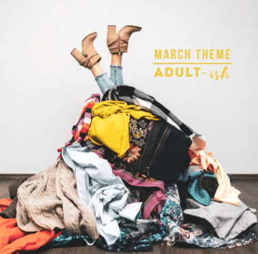 Smartass & Sass March 2022 Box Theme Adult-ish!