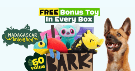 BarkBox March 2022 Theme: Madagascar Unleashed Spoilers + FREE Extra Toy