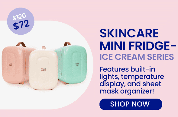 FaceTory 48 Hour Sale Save 40% OFF Beauty Fridges Ice Cream Series