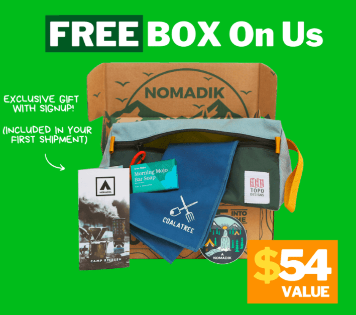 NOMADIK St. Patrick’s Day Sale: Get a FREE Box with a 6+ Month Subscription