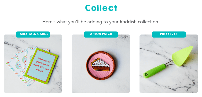 Raddish Kids Cooking Club March 2022 Kit Kitchen Kid Café Collection