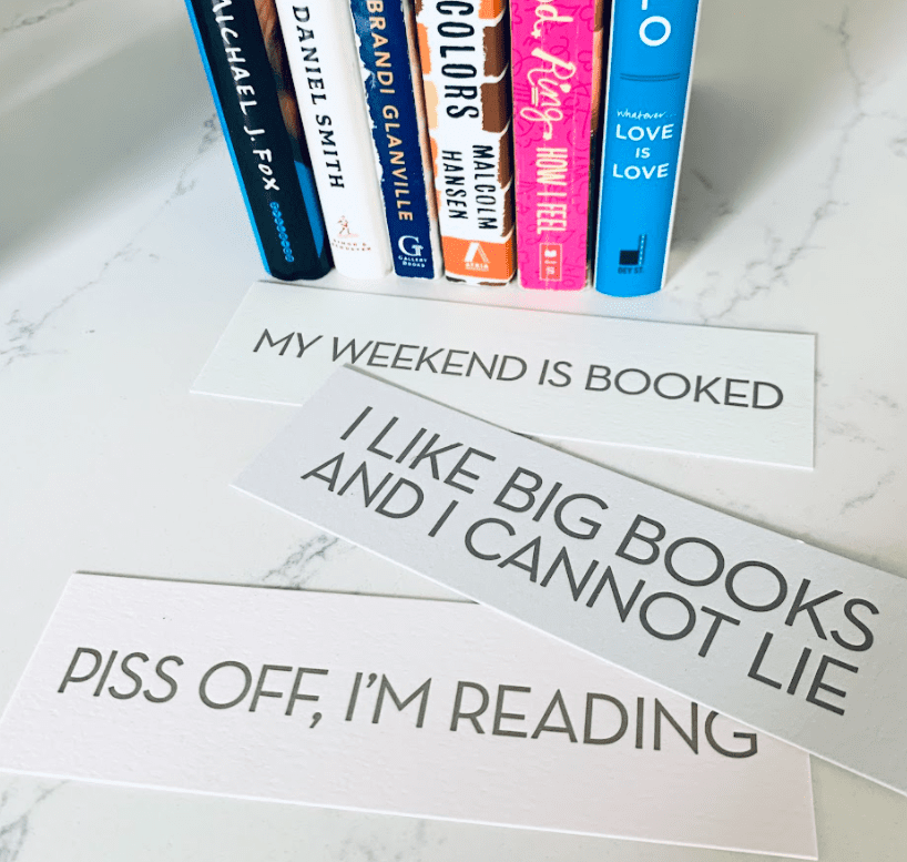Smartass & Sass January 2022 Box Review bookmarks