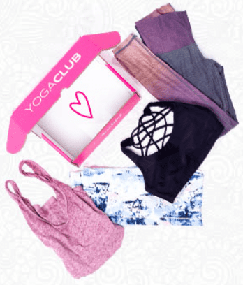 YogaClub clothing delivery