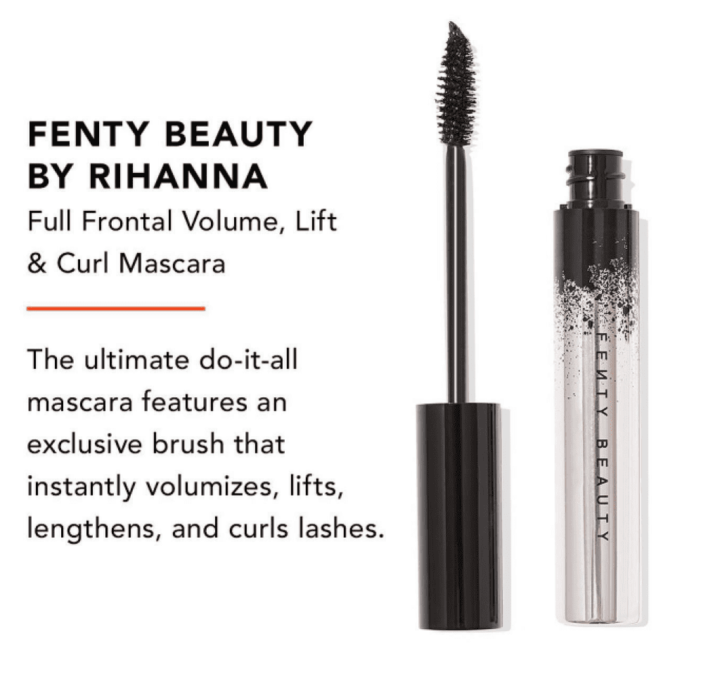 FabFitFun Summer 2022 Spoilers Fenty Beauty by Rihanna Full Frontal Volume, Lift & Curl Mascara