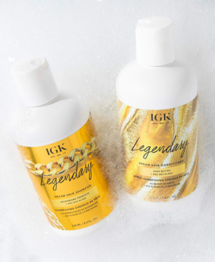 FabFitFun Summer 2022 Spoilers IGK Legendary Dream Hair Shampoo & Conditioner Bundle