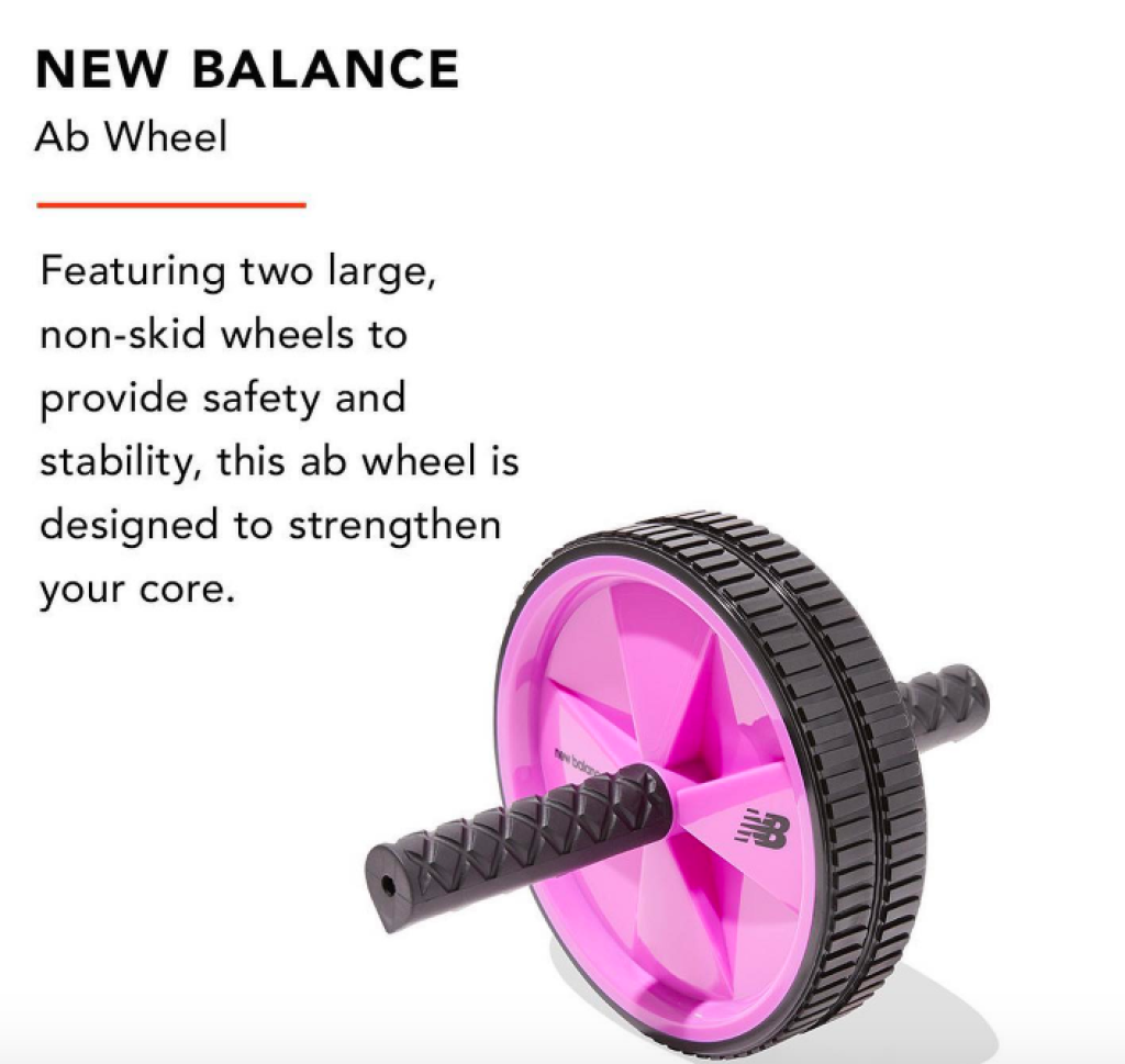 FabFitFun Summer 2022 Spoilers New Balance Ab Wheel