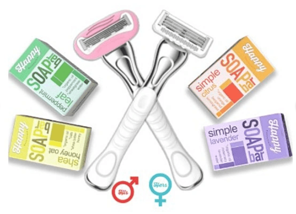 Happy Legs Club razors subscription for men and women