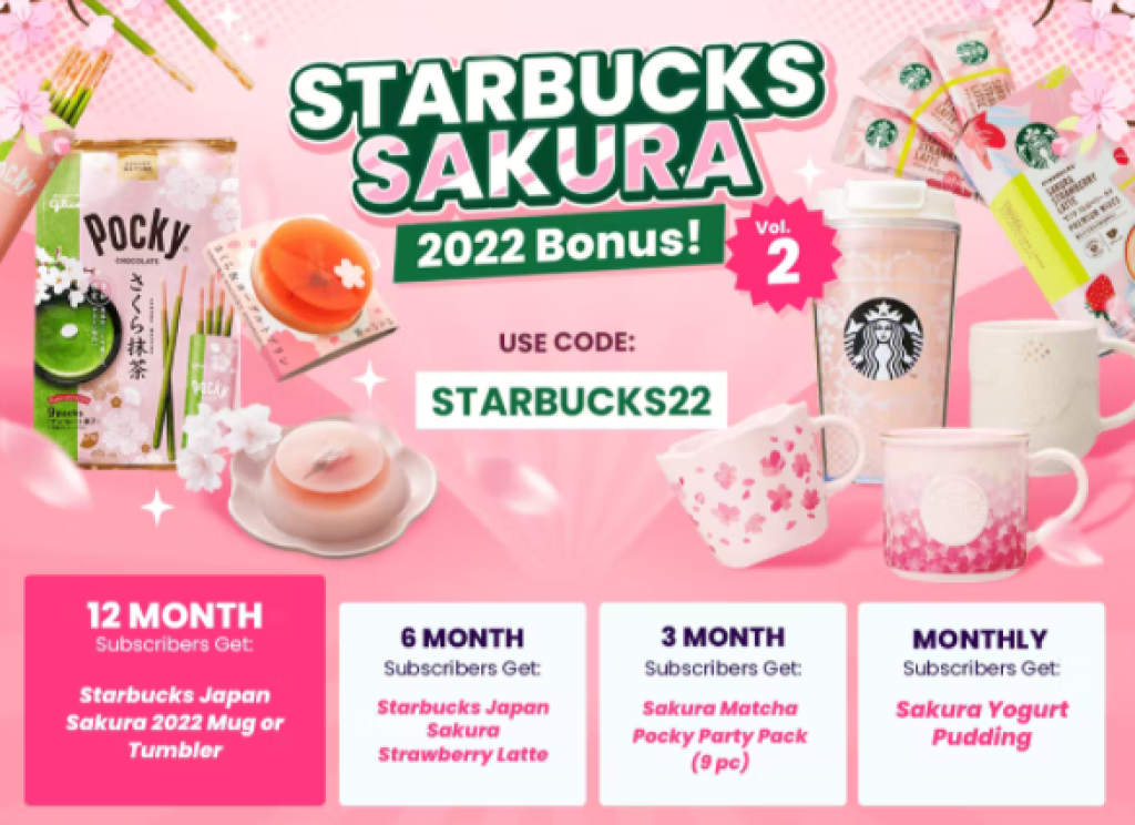 TokyoTreat May 2022 Box Spoilers Sakura Picnic Bonus Promotion