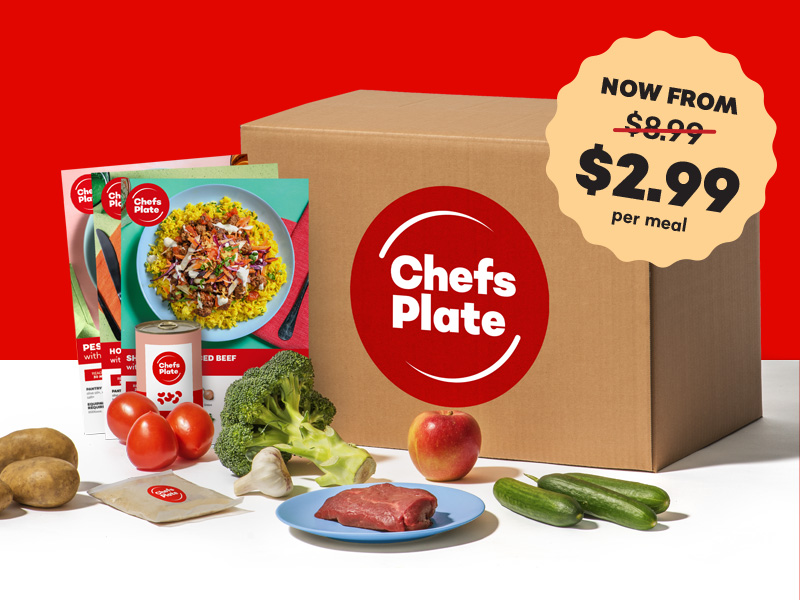 Chefs Plate: Only $2.99 per Serving