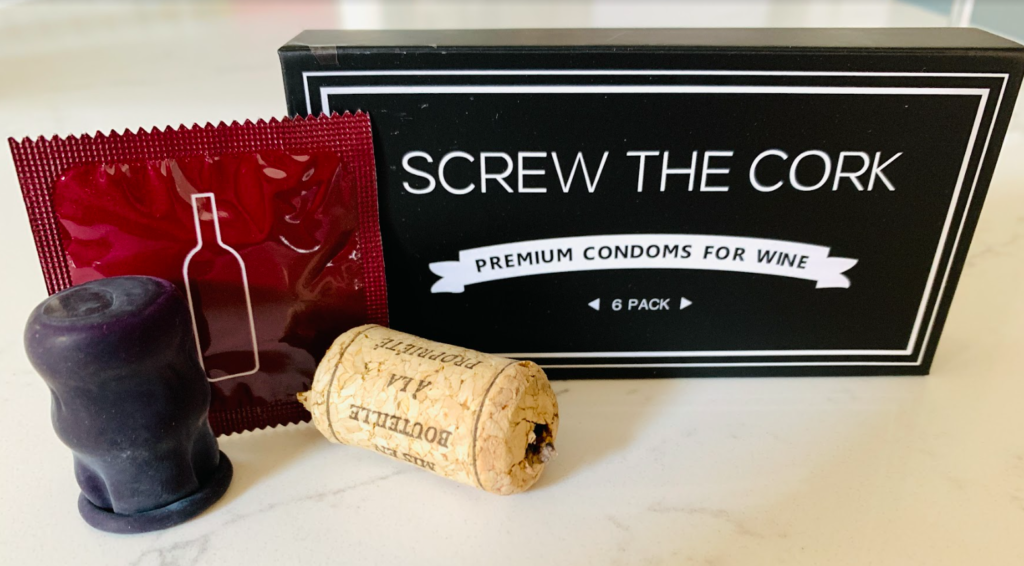 Smartass & Sass Mother's Day 2022 Box Review Condoms for wine