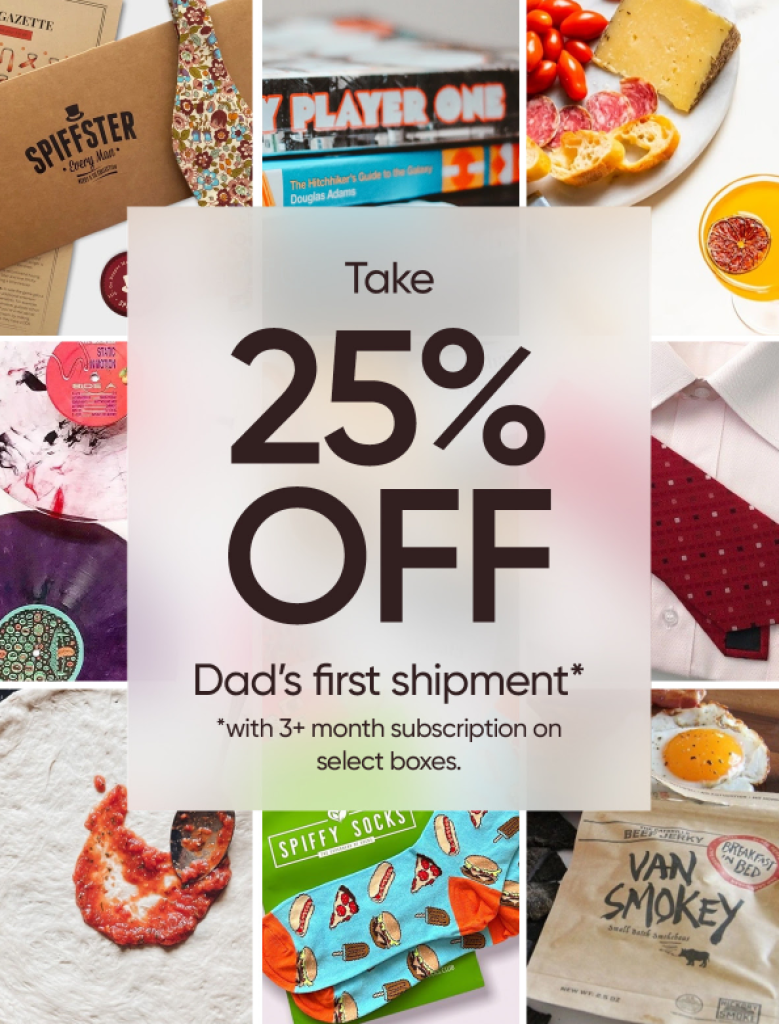 Cratejoy Father’s Day Sales: Save 25% OFF a 3+ Month Subscription