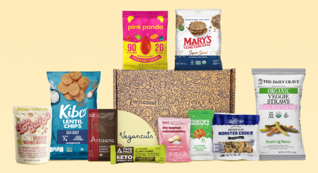 Vegancuts Snack Box August 2022 FULL Spoilers + Save 50% OFF your First Box on a 3+ Month Plan