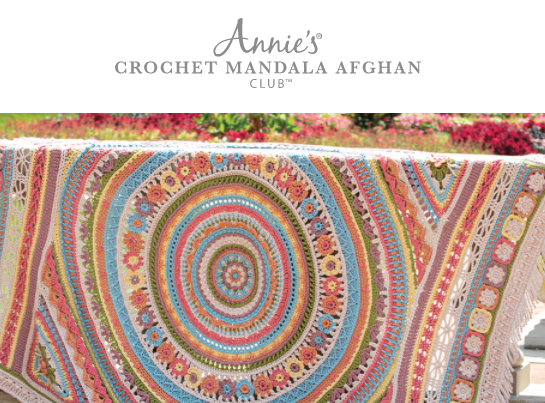 Annie's Crochet Mandala Afghan Club