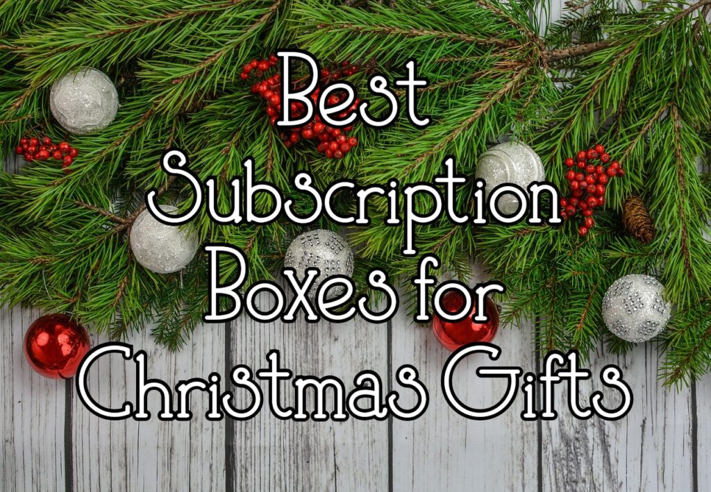 Best Subscription Boxes for Christmas Gifts