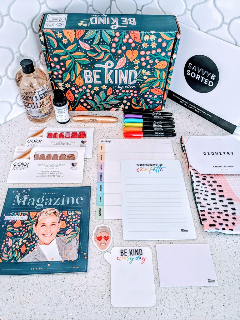 BE KIND by ellen Fall 2022 Spoilers Box Review