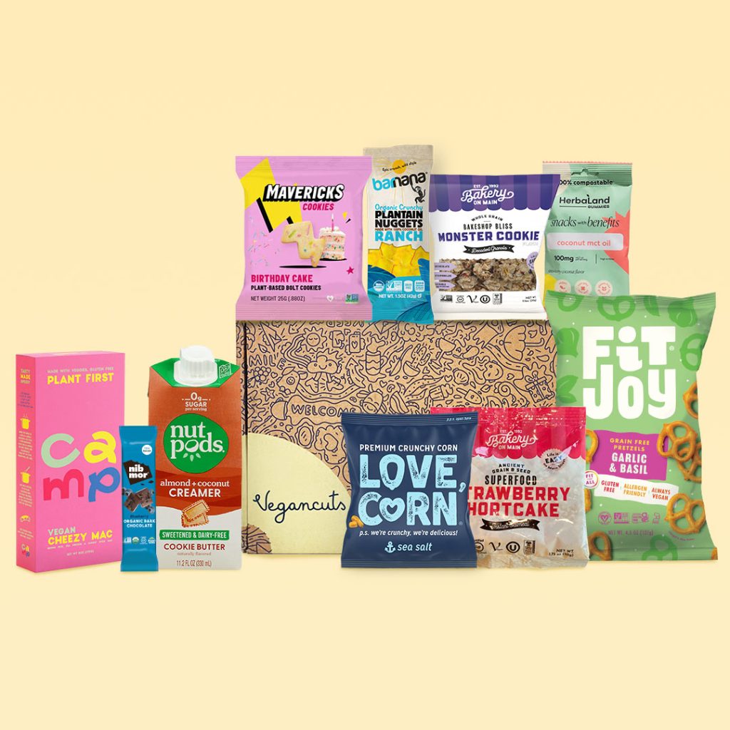 Vegancuts Snack Box October 2022 FULL Spoilers + Save 50% OFF your First Box on a 3+ Month Plan
