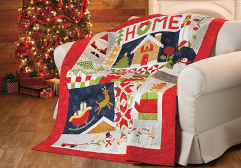 Annie’s Holly Jolly Quilt Block-of-the-Month Club