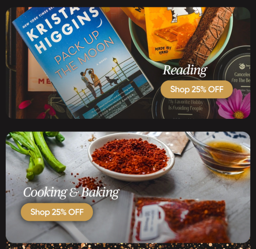 Cratejoy Early Black Friday Sale Save 25% OFF Cooking and Baking Boxes