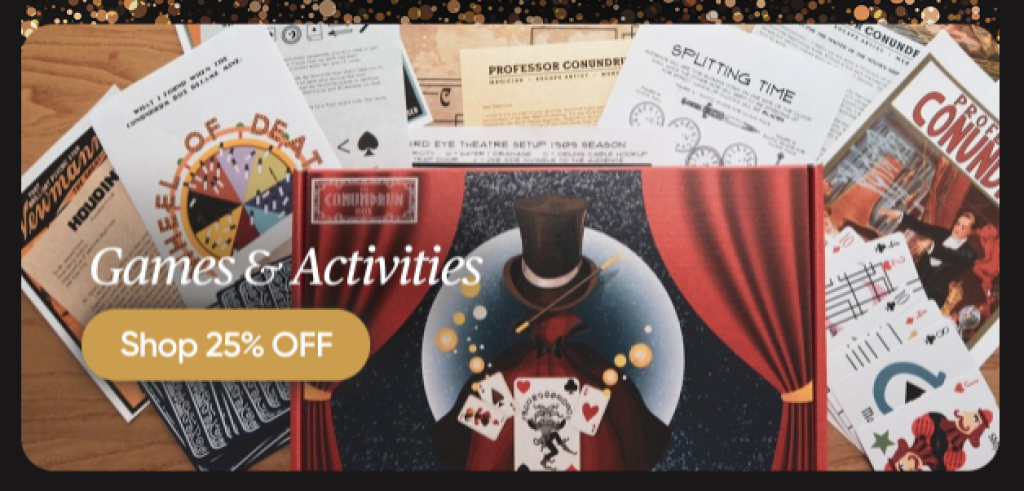 Cratejoy Early Black Friday Sale Save 25% OFF Games and Activities Boxes