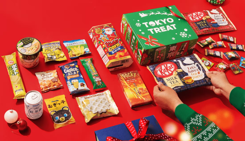 TokyoTreat December 2022 Spoilers Santa's Snackfest box