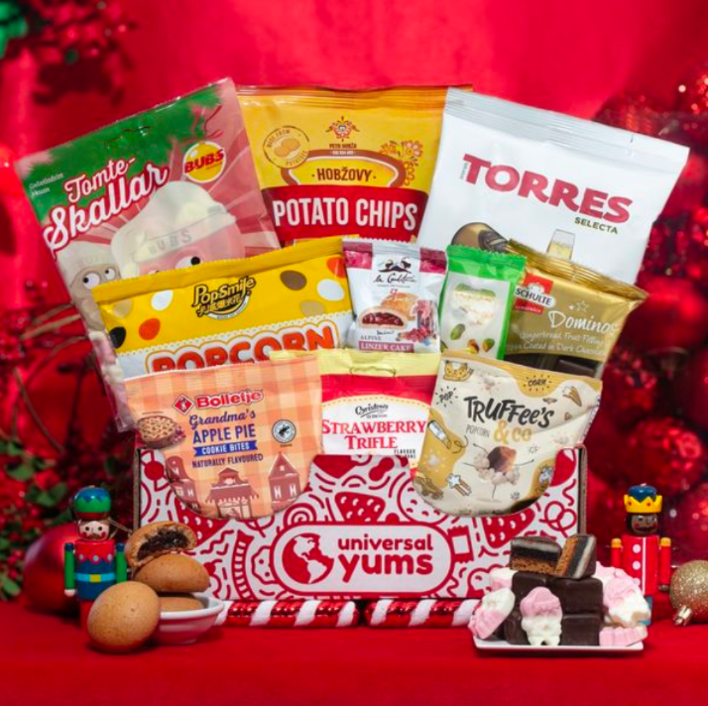 Universal Yums December 2022 Spoilers Holidays Everywhere Box