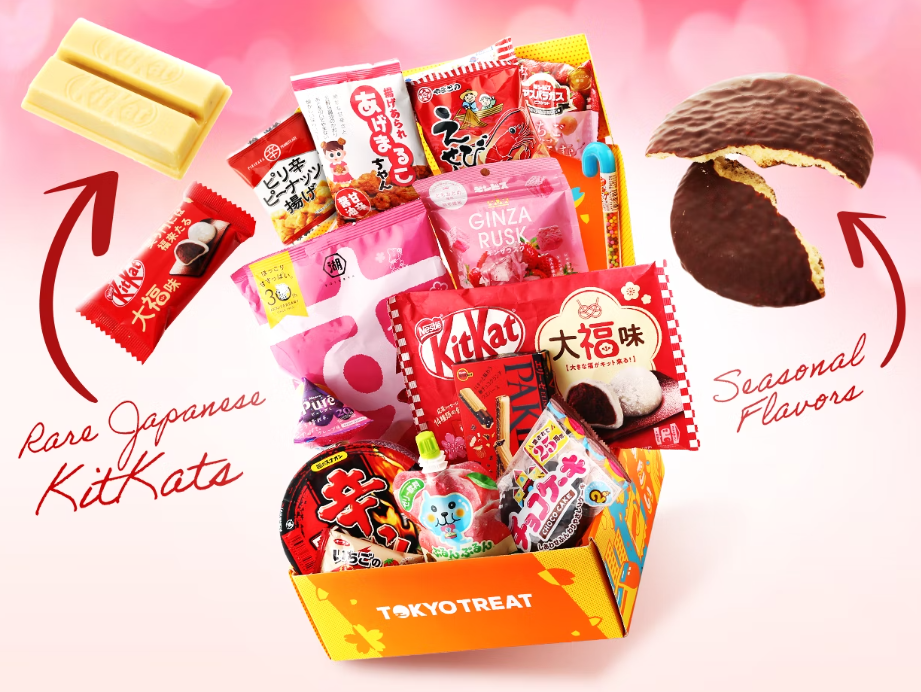 TokyoTreat February 2023 Spoilers My Snackin' Valentine + FREE Sweets
