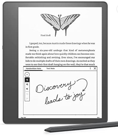 Kindle Scribe e-reader and writer from Amazon